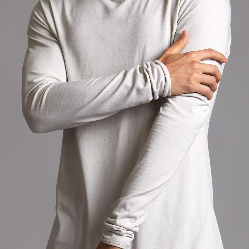 LONG SLEEVE V NECK SHIRT