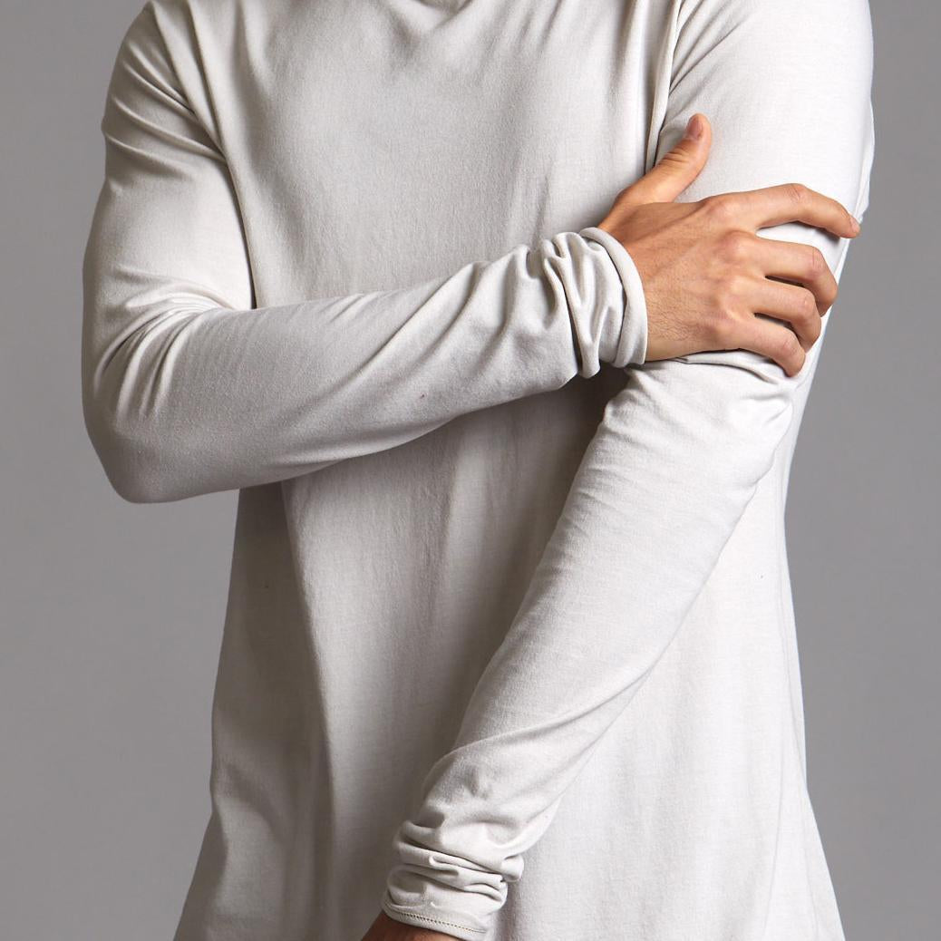 LONG SLEEVE V NECK SHIRT