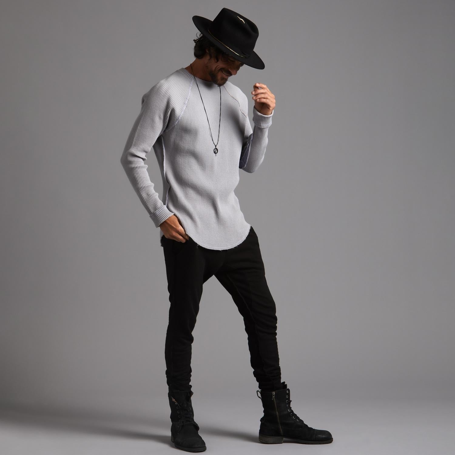 WAFFLE RAGLAN