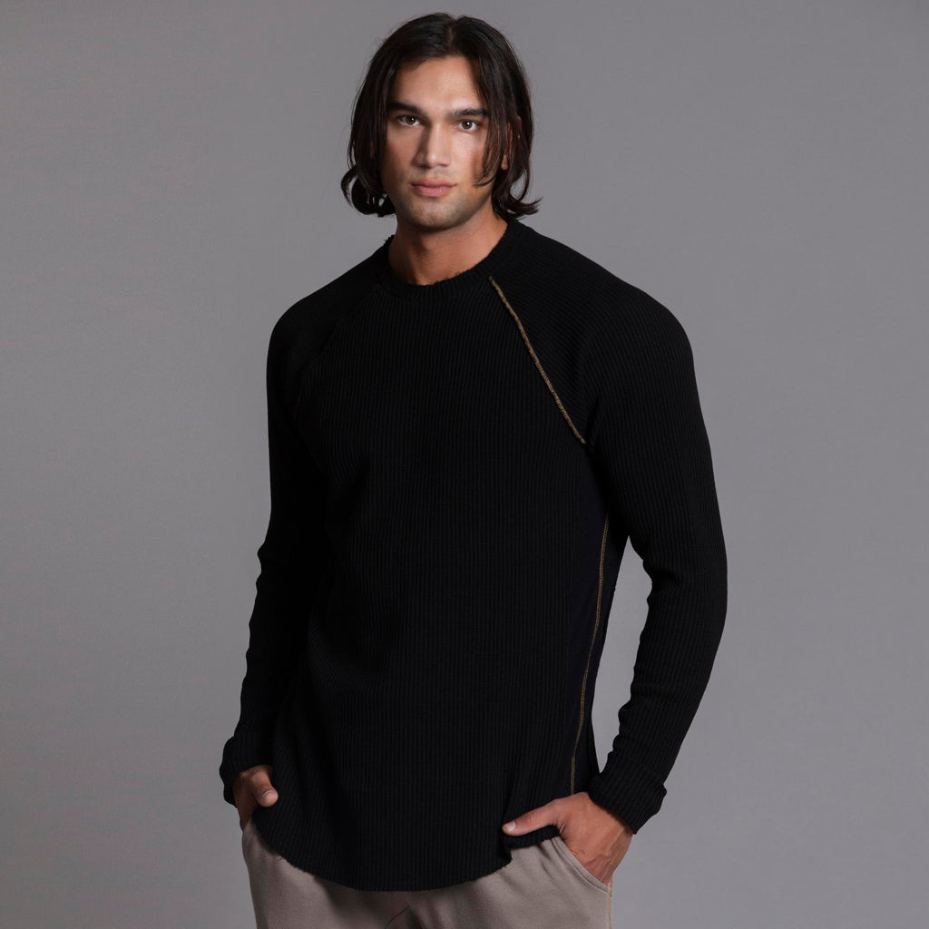 WAFFLE RAGLAN