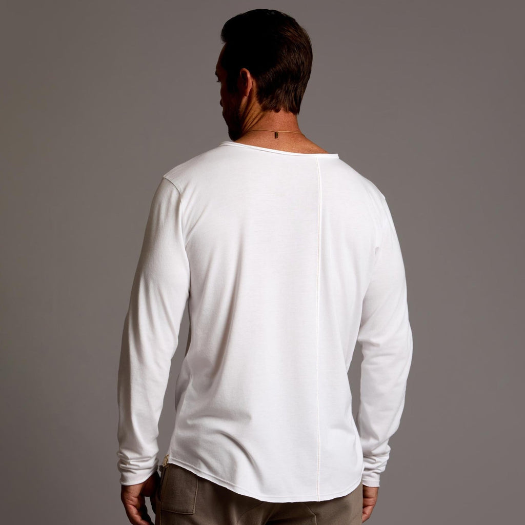 LONG SLEEVE V NECK SHIRT