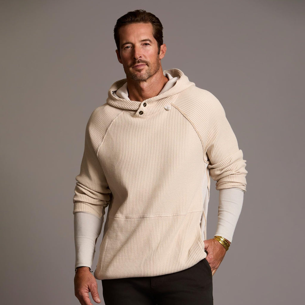 Oversized Waffle Pullover