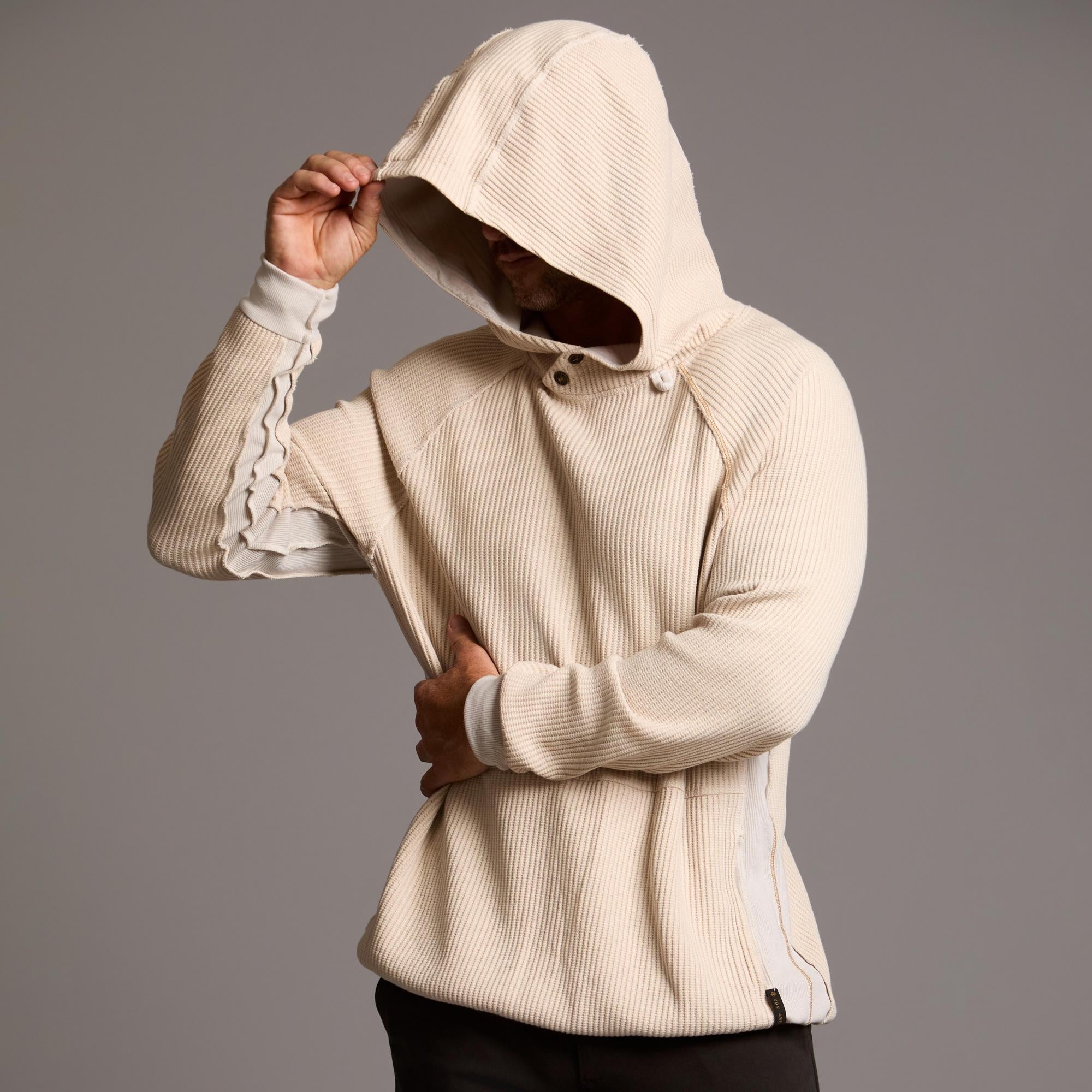 Oversized Waffle Pullover