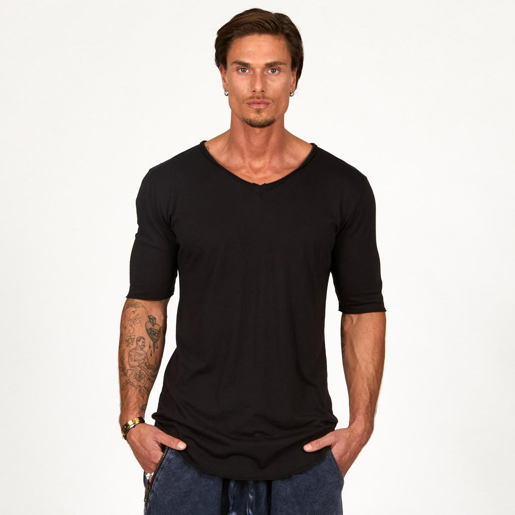 V NECK TREE SHIRT