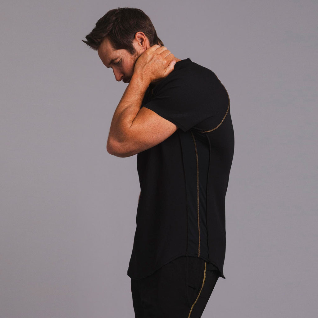 Short Sleeve Henley